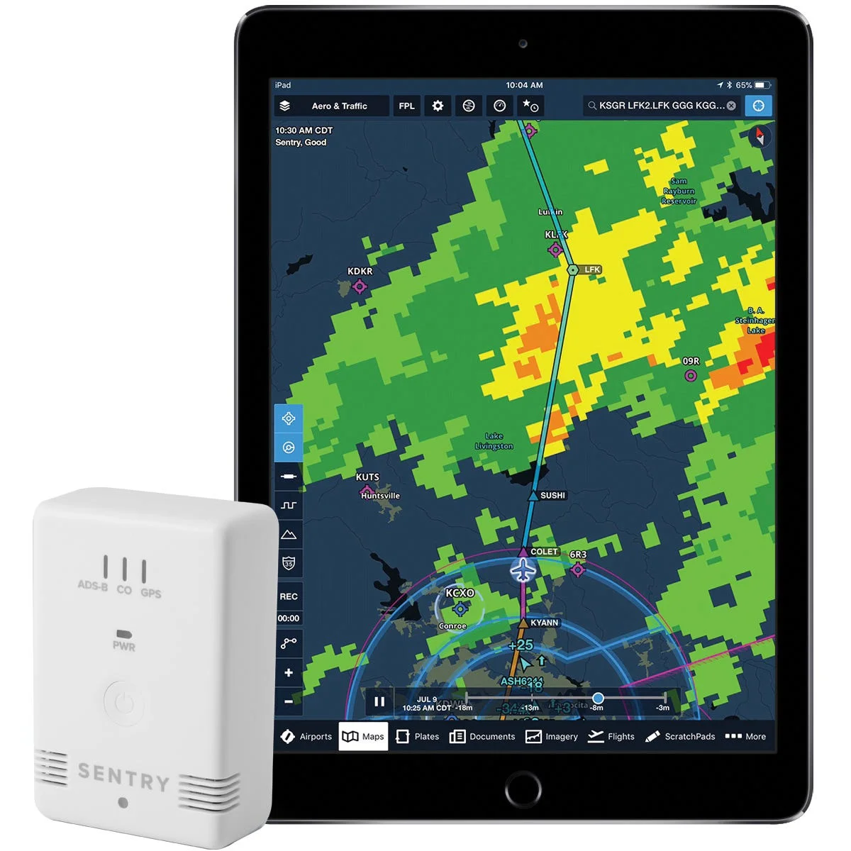 Sentry ADS-B Receiver by ForeFlight